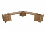 Planter Bench (2 bench + 3 planter box)