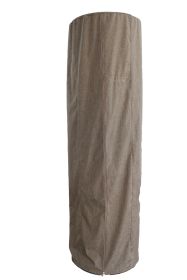 AZ Patio Heaters Round Glass Tube Heater Commercial Cover  Tan