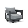 SET-173 5-pc Coronado Aluminum Deep Seating Set