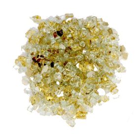 AZ Patio Heaters Reflective Fire Pit Fire Glass - Gold