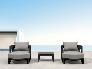 SET-172 5-pc Coronado Aluminum Deep Seating Set