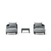 SET-172 5-pc Coronado Aluminum Deep Seating Set