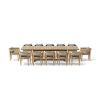 SET-175 13-pc Coronado Extension Dining Table Set