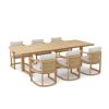 SET-223 7-pc Junus Dining Table Set