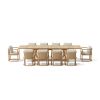 SET-224 11-pc Junus Extension Dining Table Set