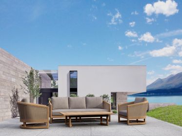 SET-333 4-pc Catania Deep Seating Set