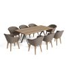 SET-39A 9-pc Alura Padua Dining Table Set