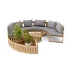 SET-808 Circular Modular Deep Seating Set