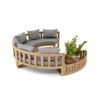 SET-808 Circular Modular Deep Seating Set
