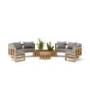 SET-809 Circular Modular Deep Seating Set