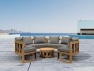 SET-810 Circular Modular Deep Seating Set
