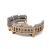 SET-811 Circular Modular Deep Seating Set