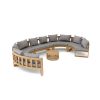SET-812 Circular Modular Deep Seating Set