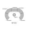 SET-812 Circular Modular Deep Seating Set