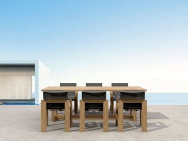 SET-856 7-pc Smyrna Dining Table Set
