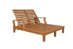 Brianna Double Sun Lounger with Arm