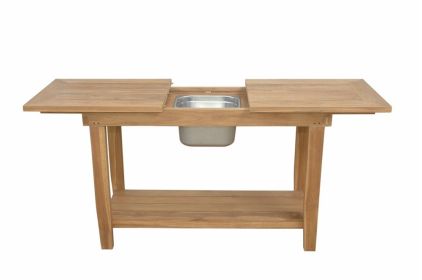 Nautilus Console Table w/ SS Container