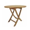 Bahama 35" Round Bistro Folding Table